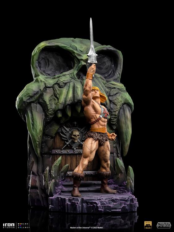 Pedido Estatua He-Man Deluxe - Masters of the Universe - marca Iron Studios escala de arte 1/10