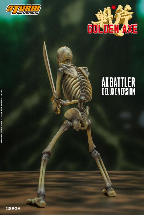 Pedido Figuras Ax Battler (Deluxe Version) Exclusiva - Golden Axe marca Storm Collectibles escala pequeña 1/12