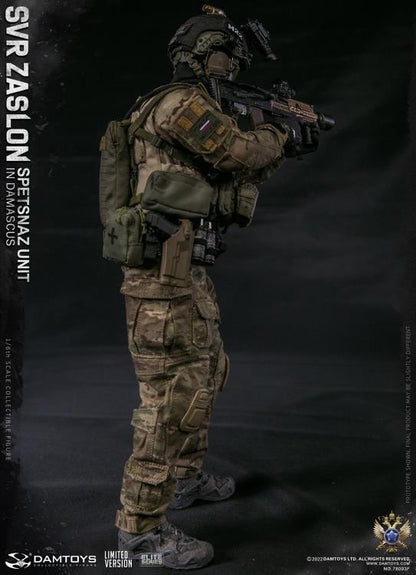 Preventa Figura SVR Zaslon in Damascus (Limited Version) - Russian Spetsnaz Unit marca Damtoys 78093F 1/6 escala 1/6