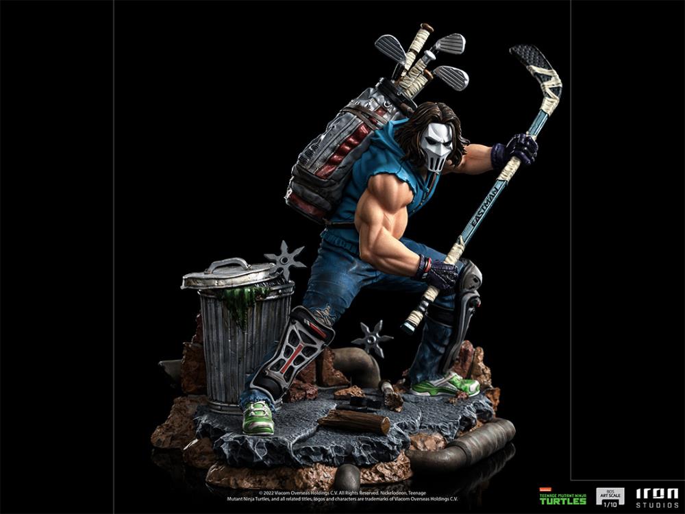 Pedido Estatua Casey Jones - TMNT - Battle Diorama Series (BDS) - marca Iron Studios escala de arte 1/10