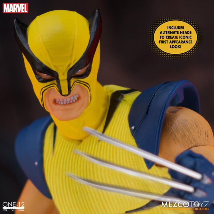 Pedido Figura Wolverine Deluxe Steel Box Edition - Marvel One:12 Collective marca Mezco Toyz 76536 escala pequeña 1/12