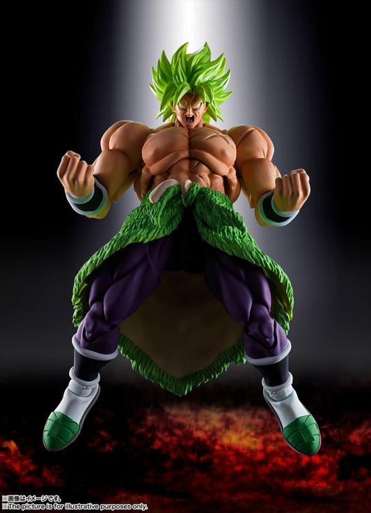 Pedido Figura Super Saiyan Broly (Full Power) - Dragon Ball Super - S.H.Figuarts marca Bandai Spirits escala pequeña 1/12