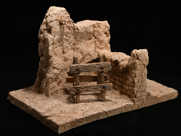 Pedido Diorama The Ruins of the Wall Base / Base Las Ruinas de la Muralla marca TYS Toys 20DT14 para escalas 1/12 a 1/6