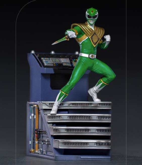 Pedido Estatua Green Ranger - Mighty Morphin Power Rangers - Battle Diorama Series (BDS) - marca Iron Studios escala de arte 1/10