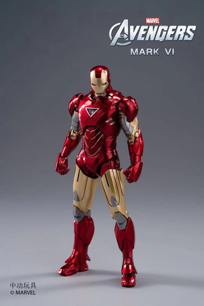 Pedido Figura Iron Man Mark VI (versión LED) - Avengers marca ZD Toys escala pequeña 1/10 (18 cm)