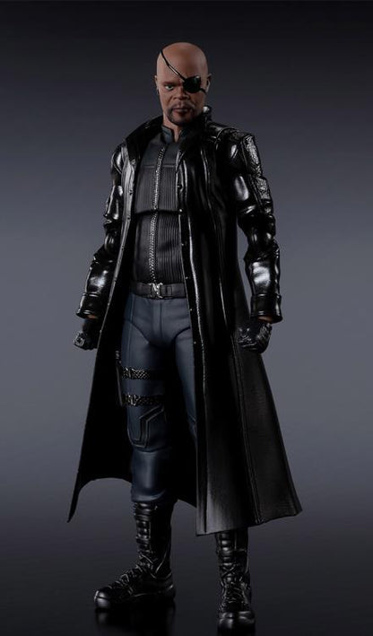 Pedido Figura Nick Fury - The Avengers - S.H.Figuarts marca Bandai Spirits escala pequeña 1/12