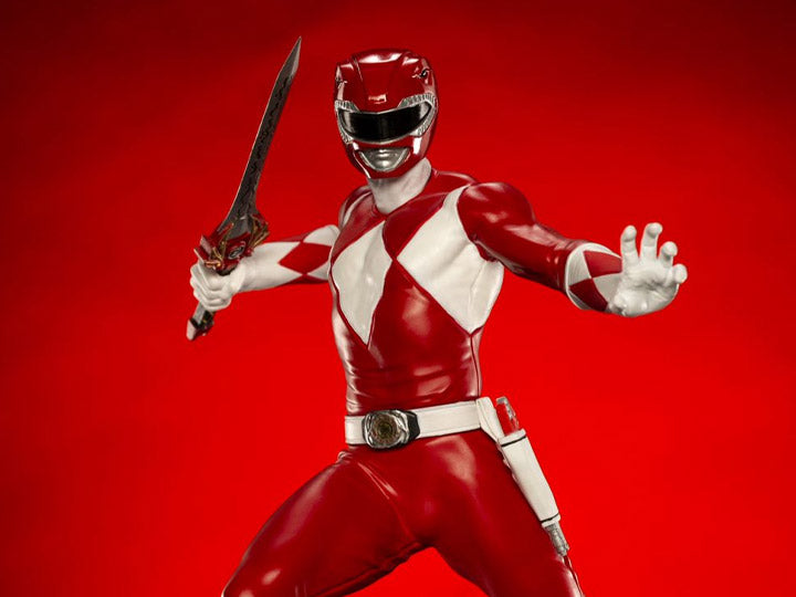 Pedido Estatua Red Ranger - Mighty Morphin Power Rangers - Battle Diorama Series (BDS) - marca Iron Studios escala de arte 1/10