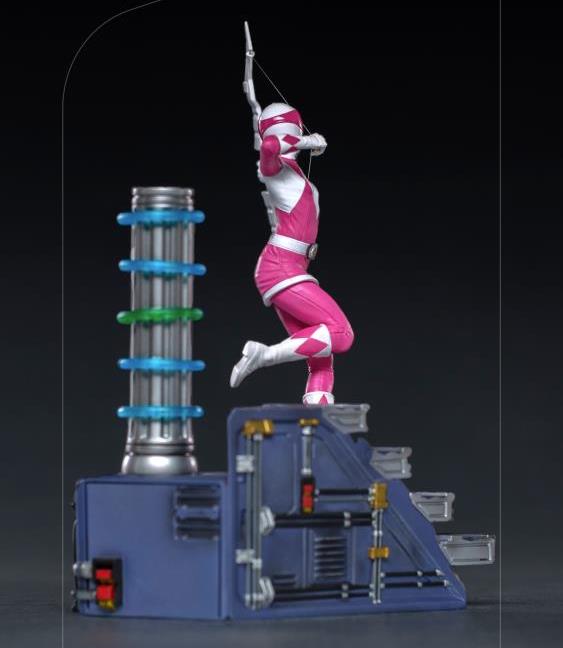 Pedido Estatua Pink Ranger - Mighty Morphin Power Rangers - Battle Diorama Series (BDS) - marca Iron Studios escala de arte 1/10