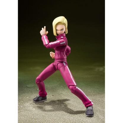 Pedido Figura Android 18 (Universe Survival Saga) (Exclusive) - Dragon Ball Super - S.H.Figuarts marca Bandai Spirits escala pequeña 1/12