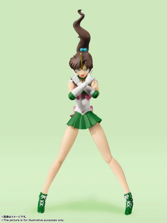 Pedido Figura Sailor Júpiter (Animation Color Edition) - Sailor Moon - S.H.Figuarts marca Bandai Spirits escala pequeña 1/12