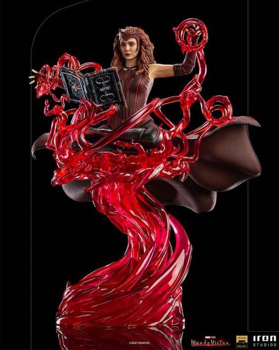 Pedido Estatua Scarlet Witch Deluxe - WandaVision marca Iron Studios escala de arte 1/10