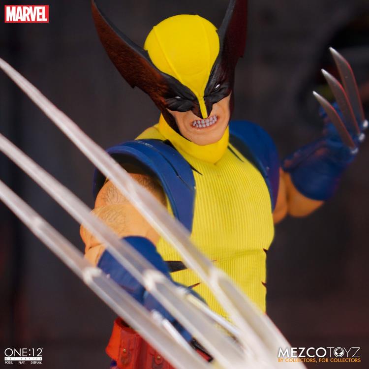 Pedido Figura Wolverine Deluxe Steel Box Edition - Marvel One:12 Collective marca Mezco Toyz 76536 escala pequeña 1/12