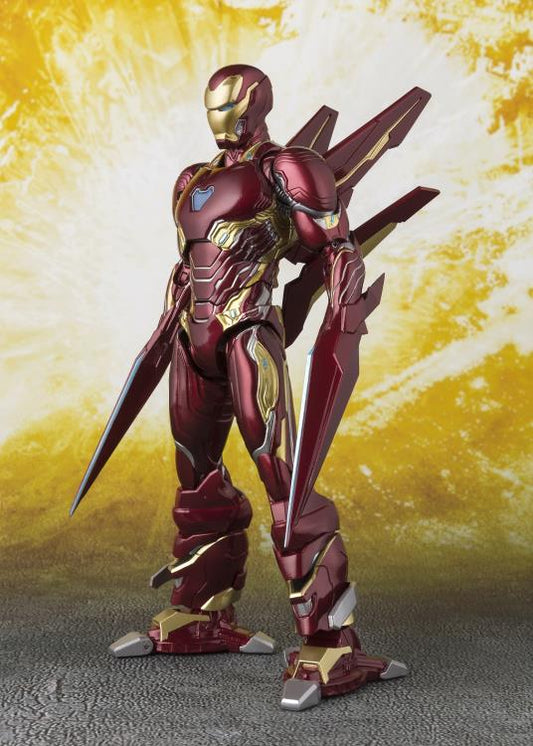 Pedido Figura Iron Man Mark 50 con set de Nano-armas - Avengers: Infinity War - S.H.Figuarts marca Bandai Spirits escala pequeña 1/12