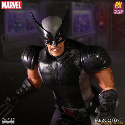 Pedido Figura Wolverine (X-Force) PX Previews Exclusive - Marvel - One:12 Collective marca Mezco Toyz escala pequeña 1/12