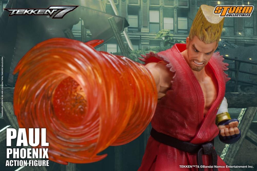 Pedido Figura Paul Phoenix - Tekken 7 marca Storm Collectibles escala pequeña 1/12