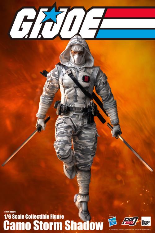 Pedido Figura (limitada) Camo Storm Shadow - PX Previews Exclusive - G.I.Joe marca Threezero 3Z0382 escala 1/6