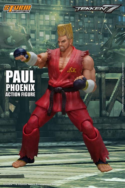 Pedido Figura Paul Phoenix - Tekken 7 marca Storm Collectibles escala pequeña 1/12