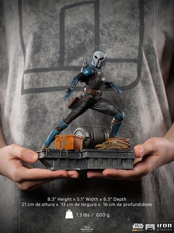 Pedido Estatua Bo-Katan - The Mandalorian - Battle Diorama Series (BDS) - marca Iron Studios escala de arte 1/10