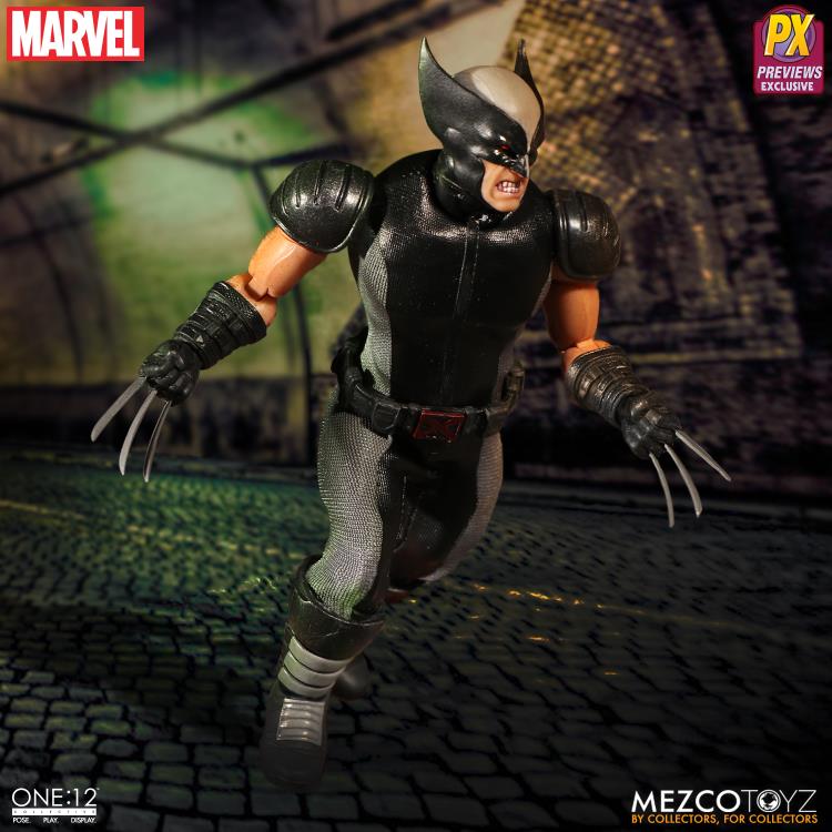 Pedido Figura Wolverine (X-Force) PX Previews Exclusive - Marvel - One:12 Collective marca Mezco Toyz escala pequeña 1/12