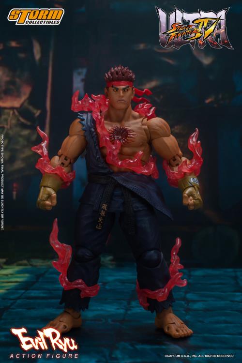 Pedido Figura Evil Ryu - Ultra Street Fighter IV marca Storm Collectibles escala pequeña 1/12