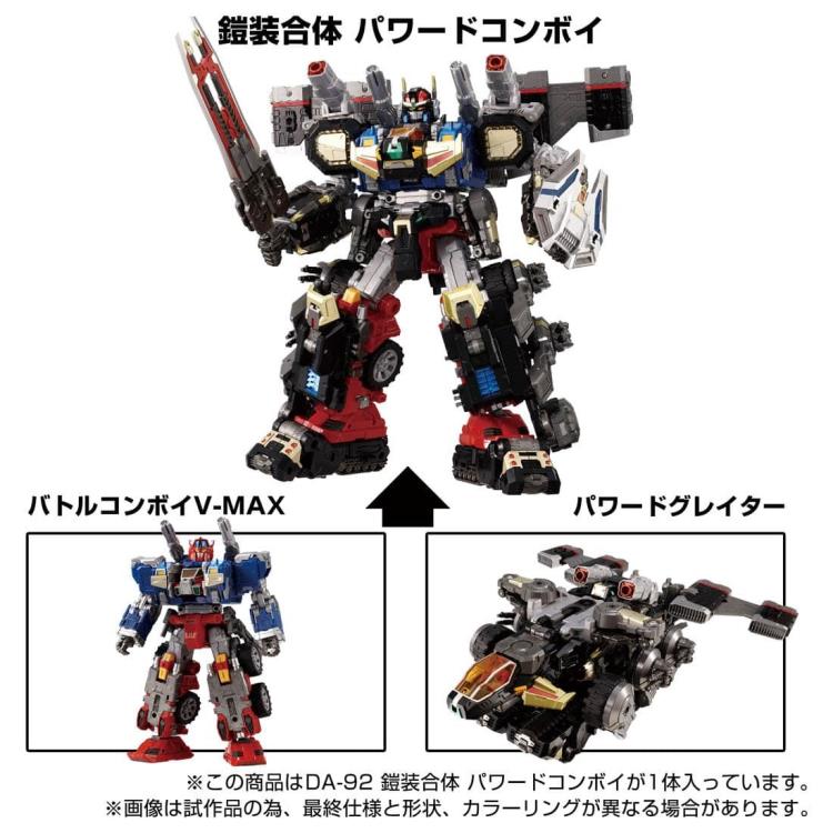 Pedido Figura Diaclone DA-92 Armor Wrap Combination Powered Convoy marca Takara Tomy (32 cm)