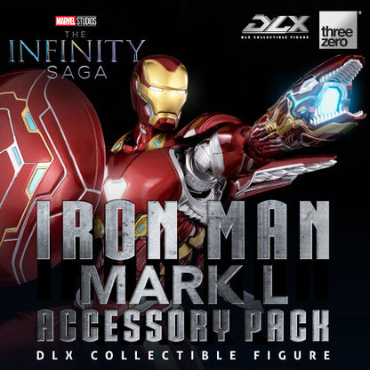 Pedido Set de Accesorios para el DLX Iron Man Mark L 50 - Avengers: Infinity Saga marca Threezero 3Z0362 escala pequeña 1/12