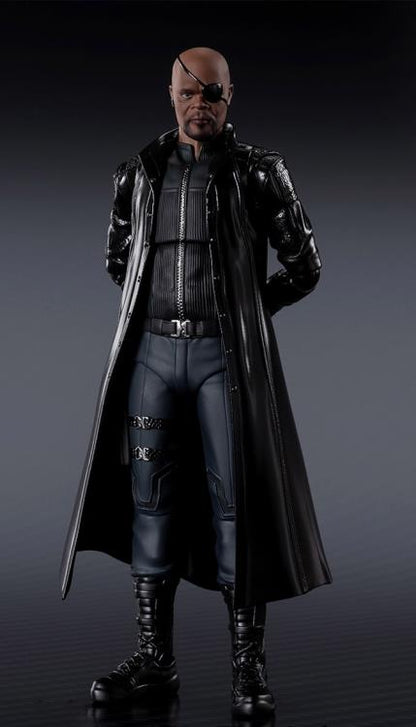 Pedido Figura Nick Fury - The Avengers - S.H.Figuarts marca Bandai Spirits escala pequeña 1/12