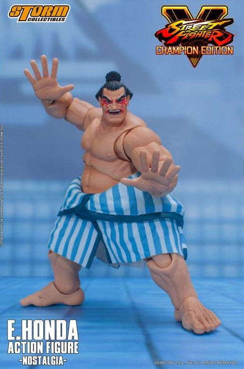 Pedido Figura E. Honda - Street Fighter V marca Storm Collectibles escala pequeña 1/12