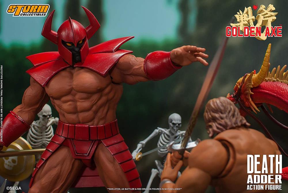 Pedido Figura Death Adder - Golden Axe marca Storm Collectibles escala pequeña 1/12