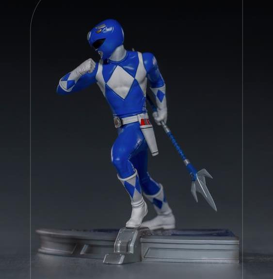 Pedido Estatua Blue Ranger - Mighty Morphin Power Rangers - Battle Diorama Series (BDS) - marca Iron Studios escala de arte 1/10