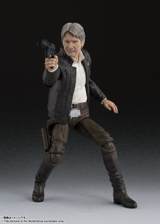 Pedido Figura Han Solo - Star Wars: The Force Awakens - S.H.Figuarts marca Bandai Spirits escala pequeña 1/12