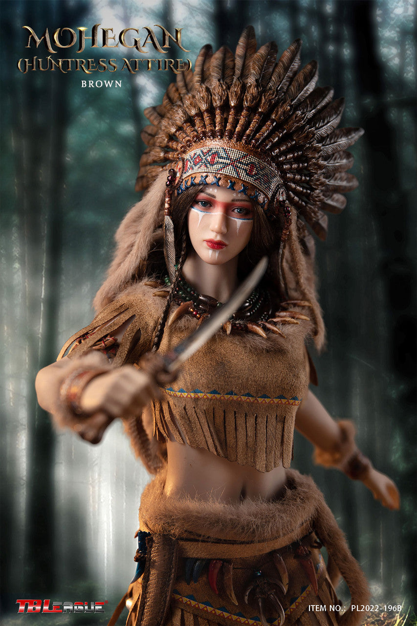 Pedido Figura Mohegan Huntress Attire (brown version) marca TBLeague PL2022-196B escala 1/6