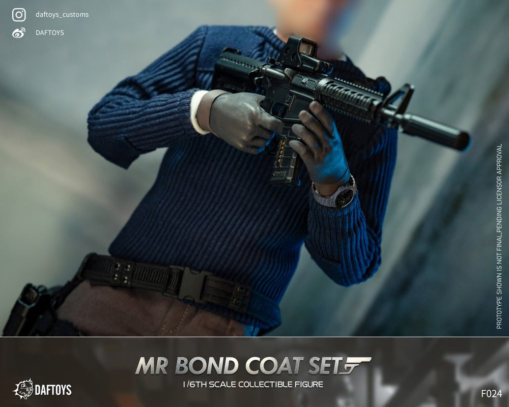 Preventa Set de Ropa Mr. Bond marca Daftoys F024 escala 1/6