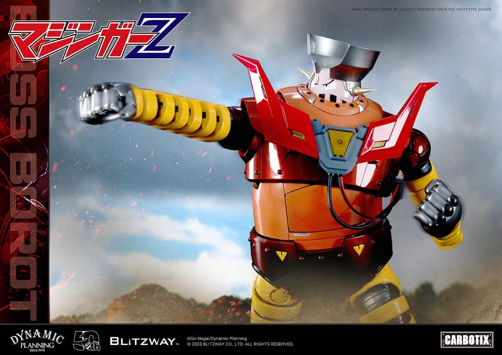 Preventa Figura BOSS BOROT - Mazinger Z marca Blitzway x Carbotix BW-CA-10801 (20.5 cm)