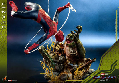 Preventa Base Diorama Lizard - Spider-Man: No Way Home marca Hot Toys ACS013 escala 1/6