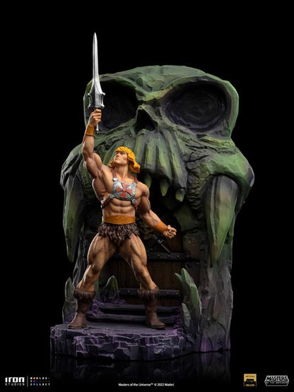 Pedido Estatua He-Man Deluxe - Masters of the Universe - marca Iron Studios escala de arte 1/10