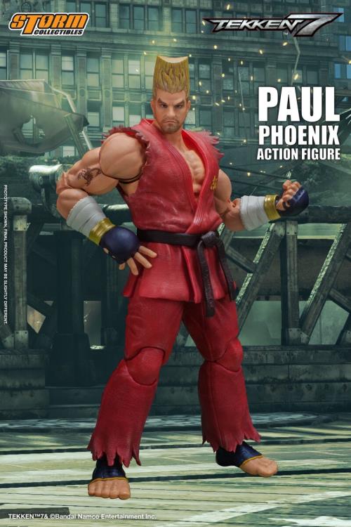 Pedido Figura Paul Phoenix - Tekken 7 marca Storm Collectibles escala pequeña 1/12