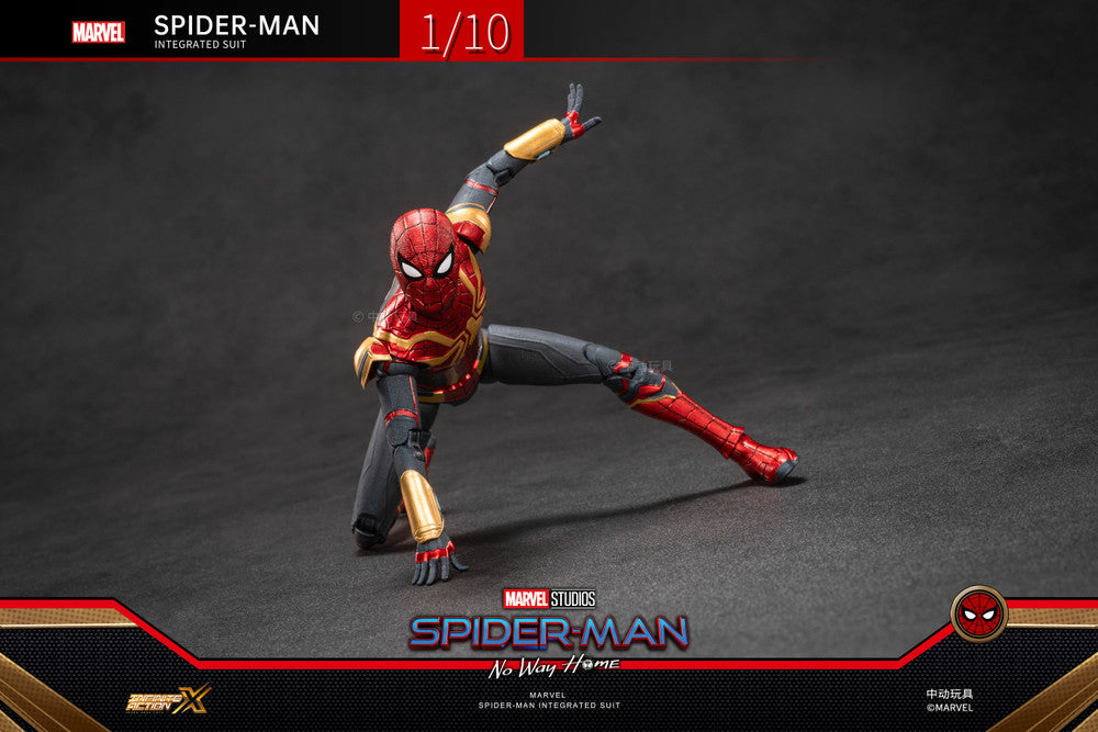 Pedido Figura Spider-Man Integrated Suit - Spider-Man: No Way Home  marca ZD Toys escala pequeña 1/10 (18 cm)