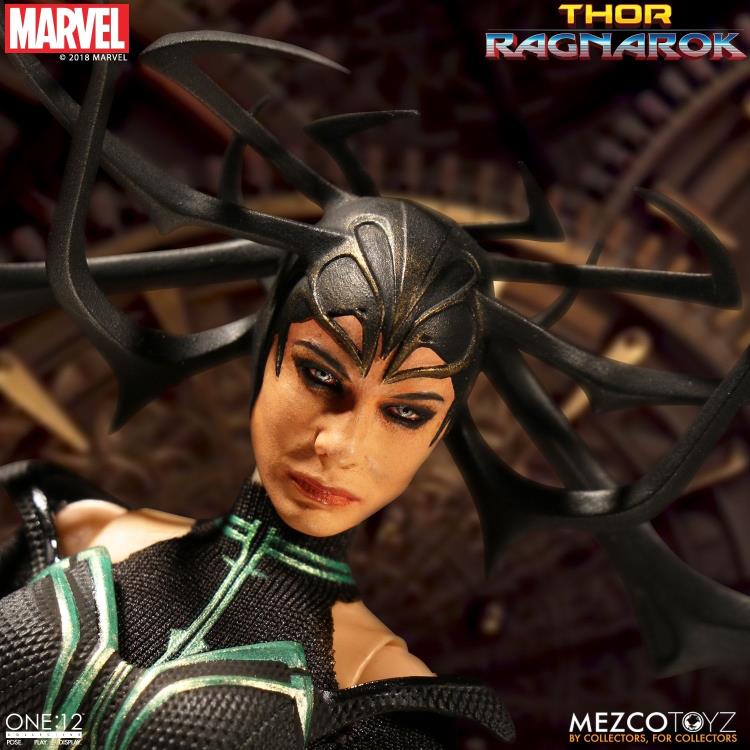 Pedido Figura Hela - Thor Ragnarok - Marvel - One:12 Collective marca Mezco Toyz escala pequeña 1/12