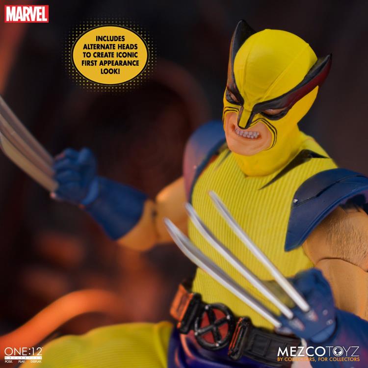 Pedido Figura Wolverine Deluxe Steel Box Edition - Marvel One:12 Collective marca Mezco Toyz 76536 escala pequeña 1/12