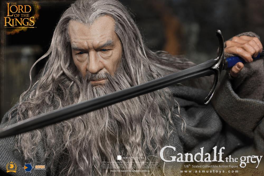 Preventa Figura Gandalf The Grey - The Lord of the Rings marca Asmus Toys Crown Series CRW001 escala 1/6