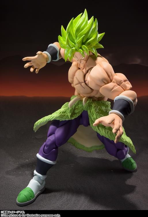 Pedido Figura Super Saiyan Broly (Full Power) - Dragon Ball Super - S.H.Figuarts marca Bandai Spirits escala pequeña 1/12