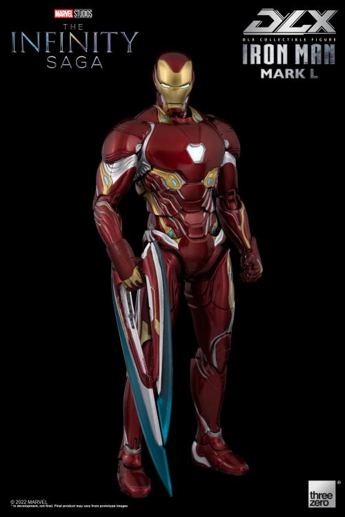 Pedido Figura DLX Iron Man Mark L (50) - Avengers: Infinity Saga marca Threezero 3Z0249 escala pequeña 1/12