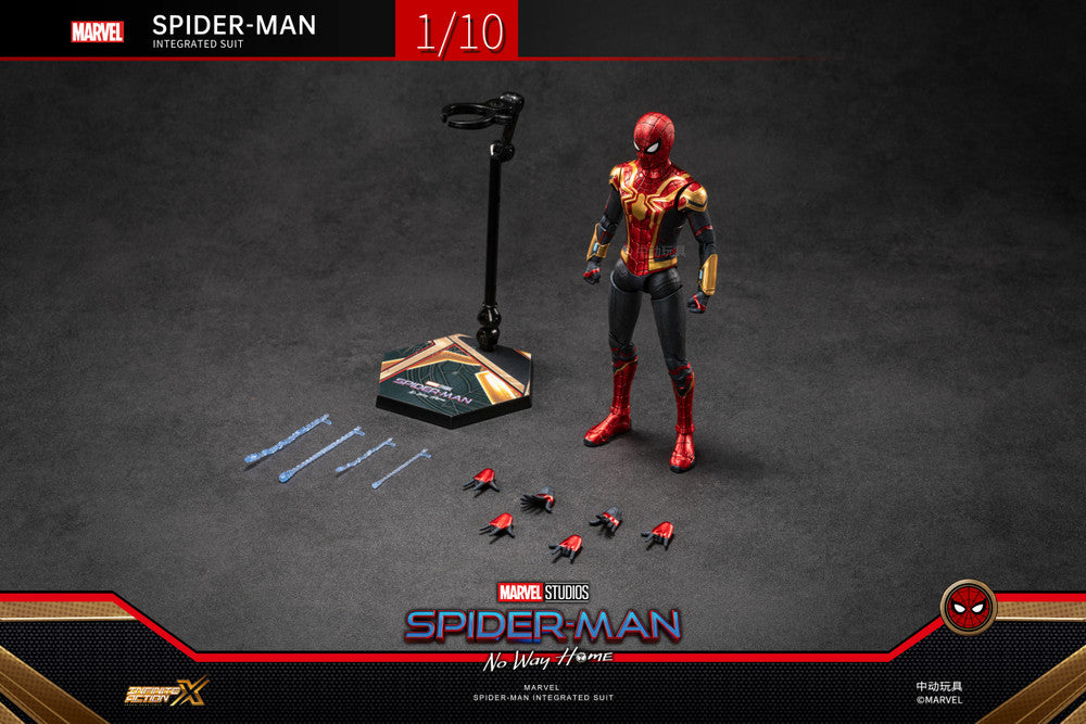 Pedido Figura Spider-Man Integrated Suit - Spider-Man: No Way Home  marca ZD Toys escala pequeña 1/10 (18 cm)