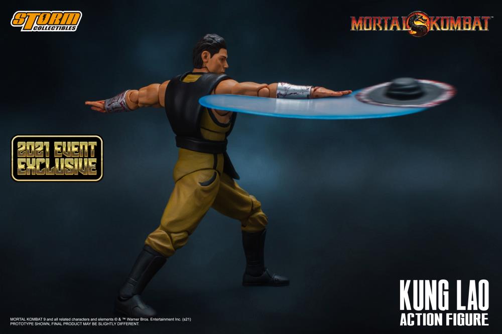 Pedido Figura Kung Lao (2021 Event Exclusive) - Mortal Kombat 2 VS Series marca Storm Collectibles escala pequeña 1/12