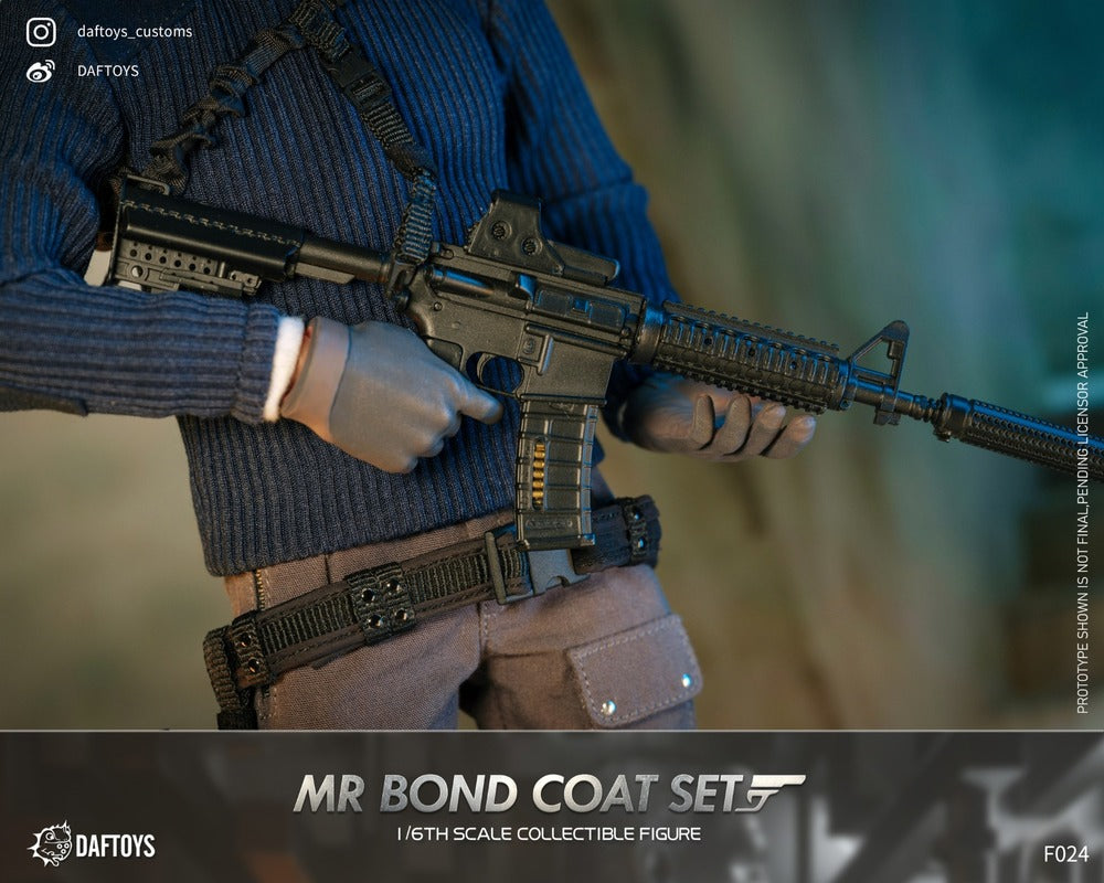 Preventa Set de Ropa Mr. Bond marca Daftoys F024 escala 1/6