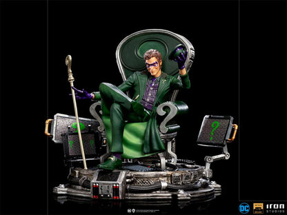 Pedido Estatua The Riddler Deluxe - DC Comics Series #7 marca Iron Studios escala de arte 1/10