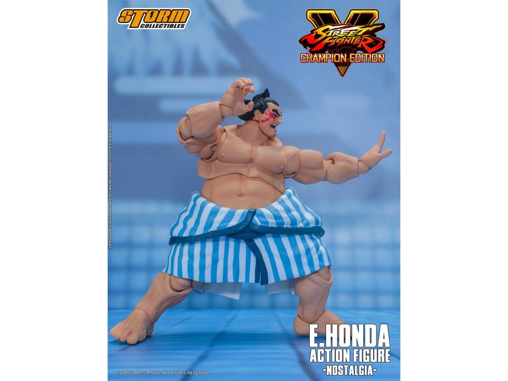 Pedido Figura E. Honda - Street Fighter V marca Storm Collectibles escala pequeña 1/12