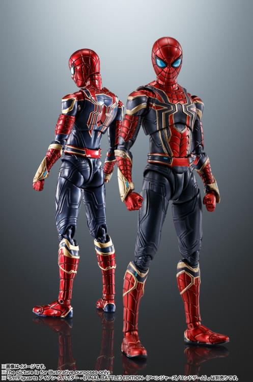 Pedido Figura Iron-Spider - Spider-Man: No Way Home - S.H.Figuarts marca Bandai Spirits escala pequeña 1/12