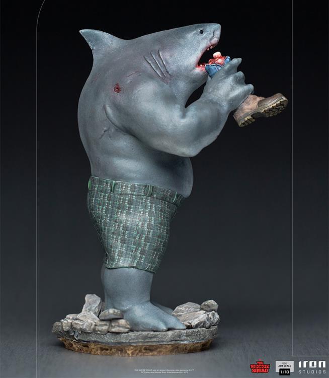 Pedido Estatua King Shark - The Suicide Squad - Battle Diorama Series (BDS) - marca Iron Studios escala de arte 1/10